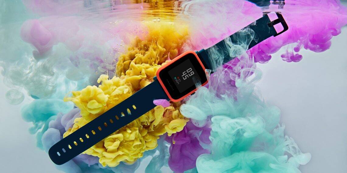 Smartwatch Amazfit Bip S tem bateria para até 40 dias