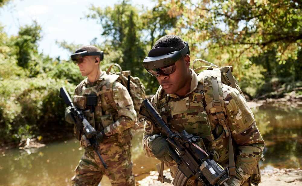 Os soldados estarão mais bem informados e poderão atuar no campo de batalha enquanto se beneficiam de melhor cobertura e proteção