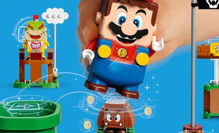 Lego Super Mario permite construir fases jogáveis