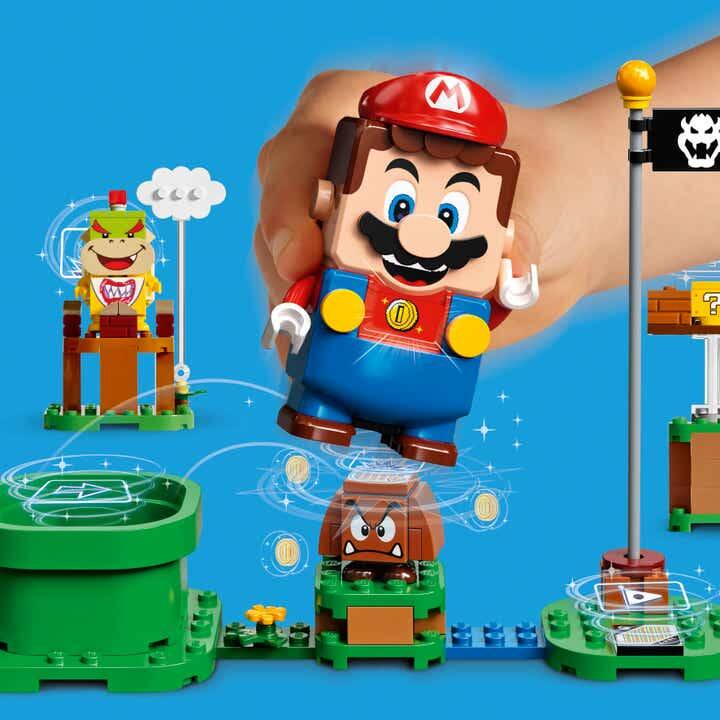 Lego Super Mario permite construir fases jogáveis