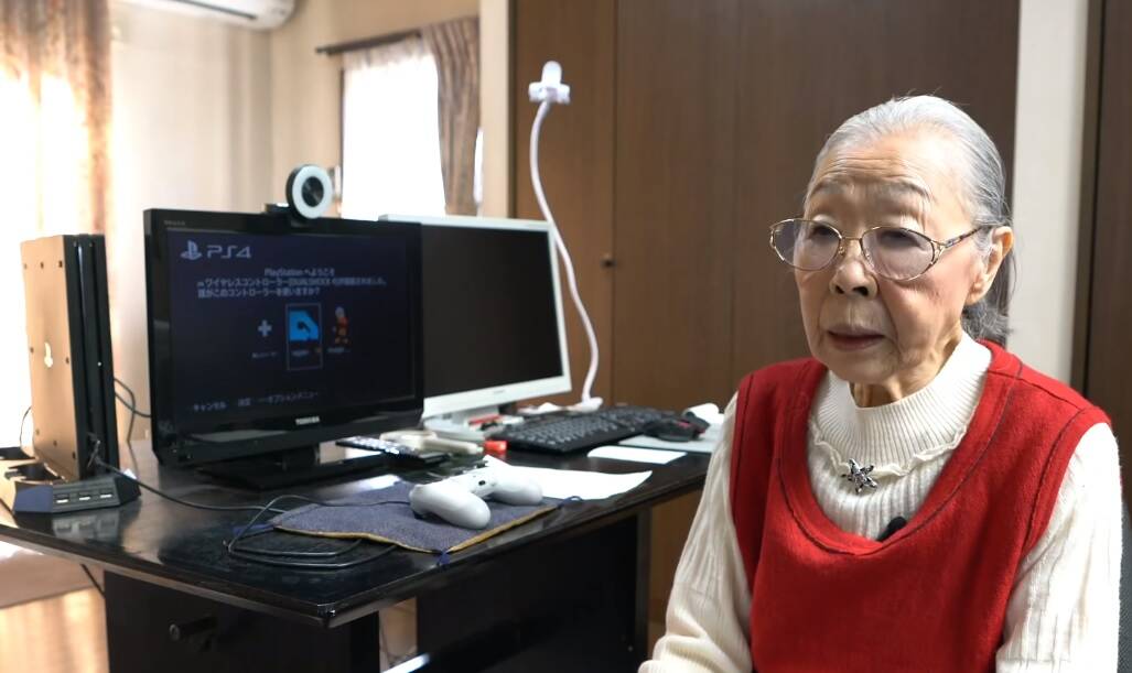 Aos 90 anos, Hamako Mori é a youtuber de games mais velha do mundo