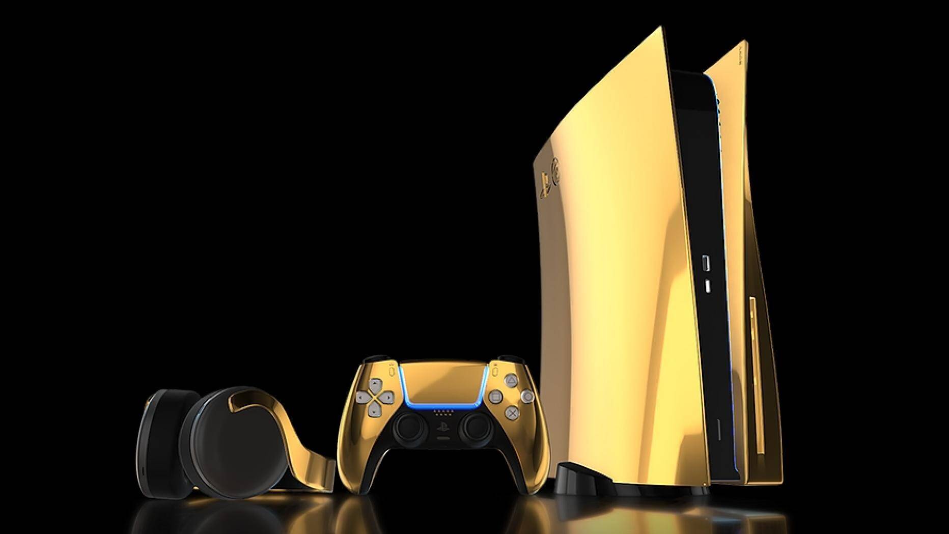 Empresa anuncia PlayStation 5 banhado a ouro