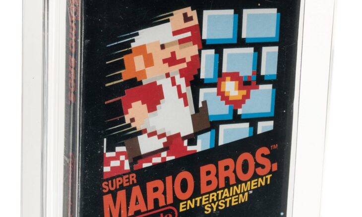 Cartucho de "Super Mario Bros." é vendido por US$ 114 mil