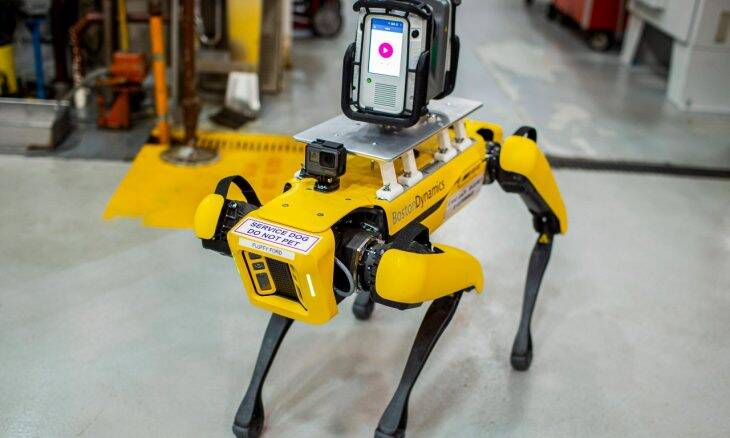 Ford usa "robô cachorro" para mapear fábrica