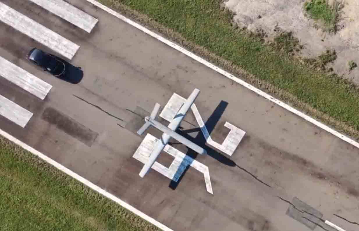 Stella Tecnologia lança drone militar estratégico Atobá. Foto: Reprodução Youtube