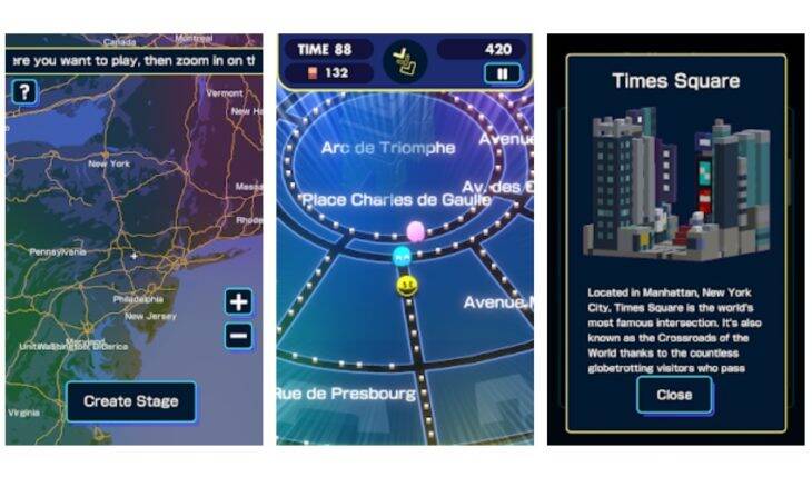 "Pac-Man Geo" transforma Google Maps em cenário de jogo