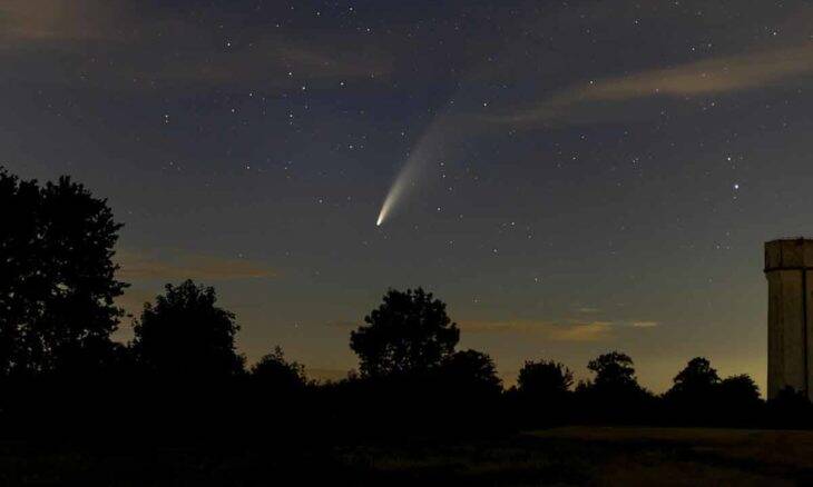 Pico de chuva de meteoros da poeira do cometa Halley será nesta semana. Foto ilustrativa: Pixabay