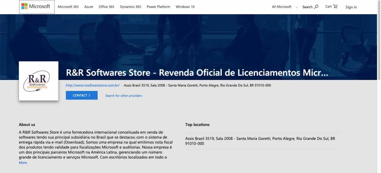 R&R Softwares é referência em produtos e licenças Microsoft com o melhor preço do Brasil. Foto: Divulgação