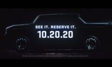 GMC divulga novo vídeo da picape elétrica Hummer EV