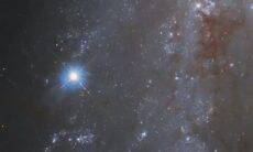 Hubble flagra o momento de explosão de uma estrela