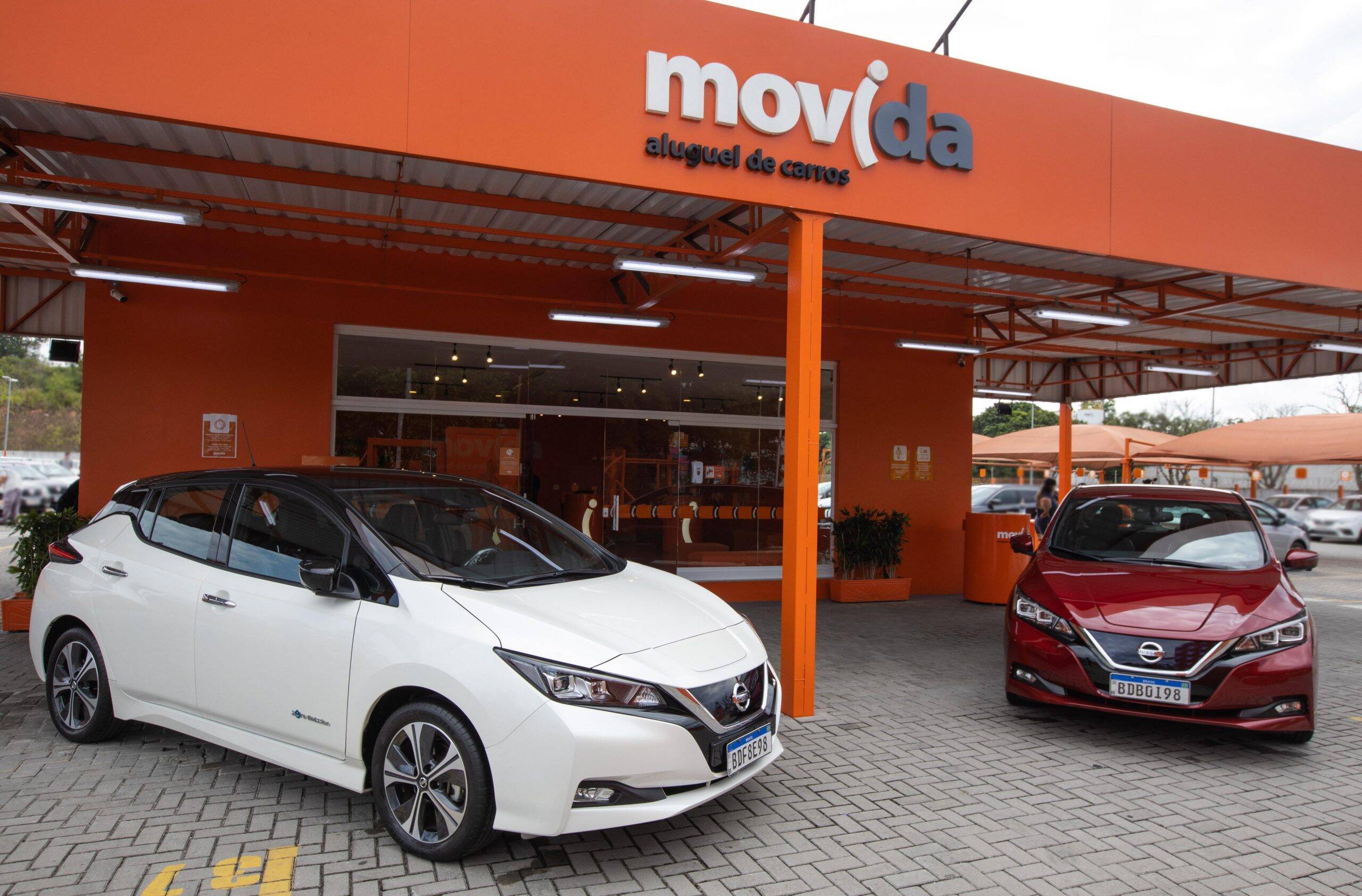 Nissan fornece elétrico Leaf para a frota da Movida