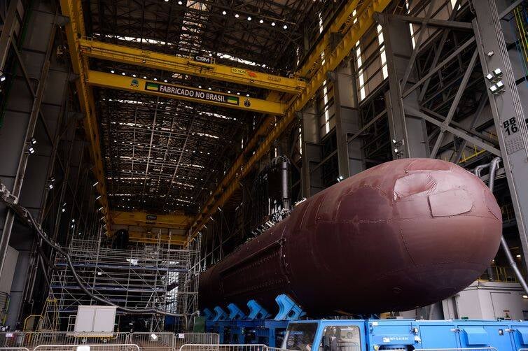 Brasil lançará ao mar segundo submarino da classe Riachuelo