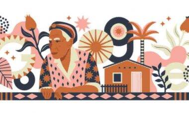 Google celebra o 96º aniversário de Dona Militana, a maior romanceira do Brasil. Foto: Divulgação Google