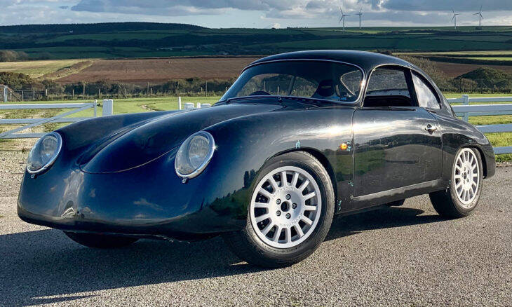 Empresa britânica revela carro elétrico com cara de Porsche dos anos 1950