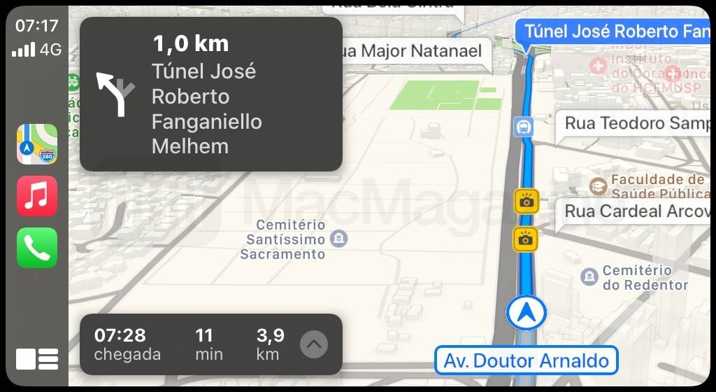 Apple Maps começa a mostrar radares de velocidade