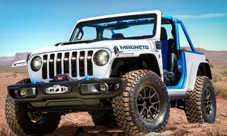 Jeep revela o Magneto, um Wrangler 100% elétrico
