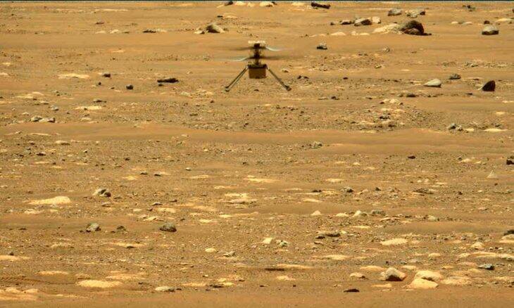 Ingenuity voa mais alto e por mais tempo em seu 2ª voo em Marte