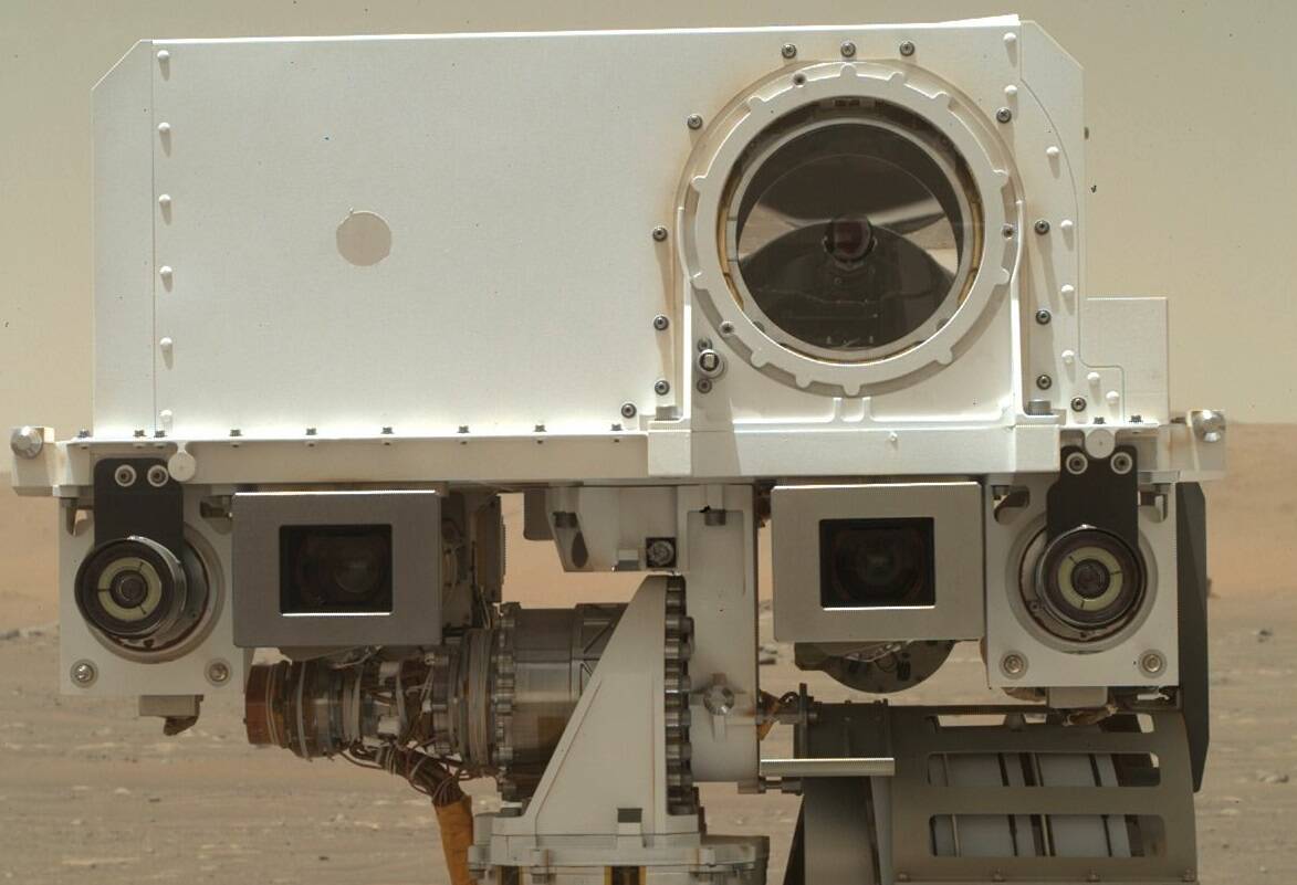 Nasa divulga selfie feita pelo robô Perseverance em Marte