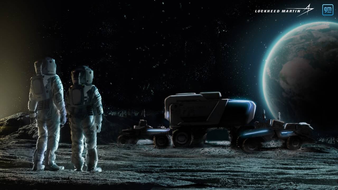 GM e Lockheed Martin se unem para projetar carros lunares