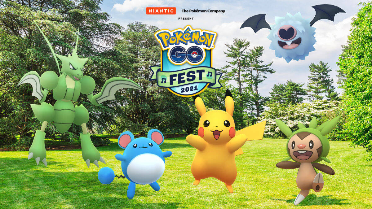 Pokémon GO Fest 2021 já tem data definida