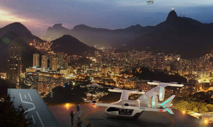 Eve recebe encomenda no Brasil para 50 carros voadores