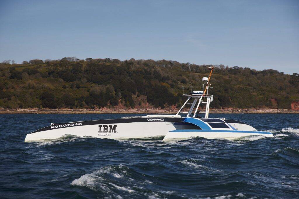 Barco autônomo da IBM inicia travessa do Atlântico; saiba como acompanhar a viagem