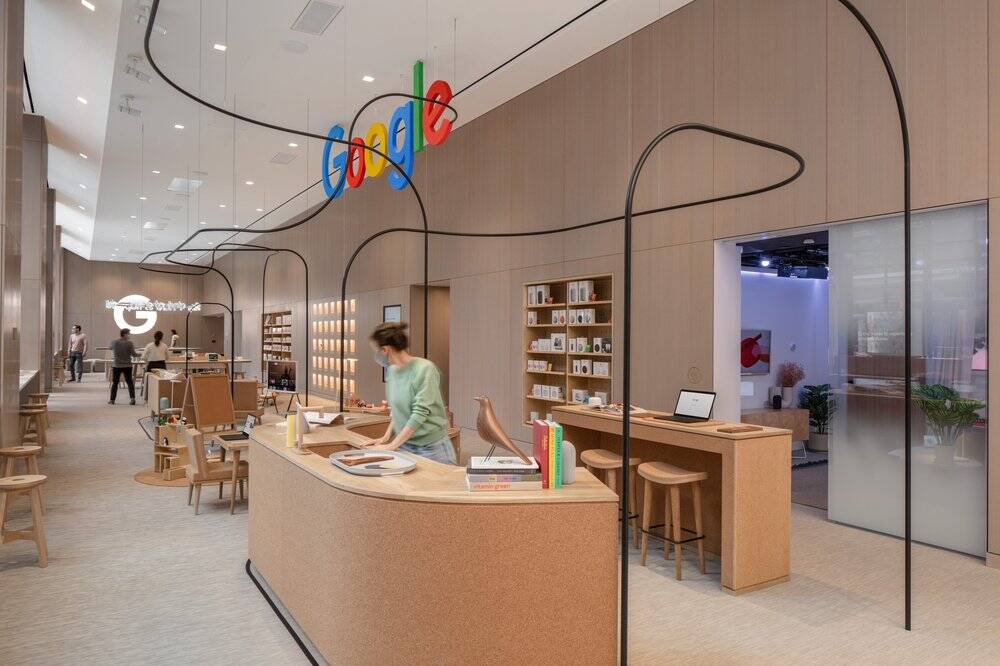 Google inaugura sua 1ª loja física em Nova York (EUA)