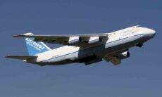 Três aeroportos brasileiros receberão o gigante Antonov AN-124 nesse final de semana. Foto: Wikipedia