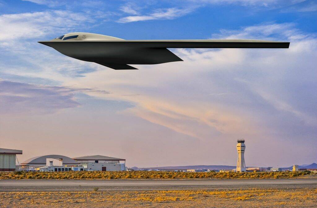 Força Aérea dos EUA revela nova imagem do B-21 Raider