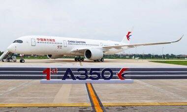 Airbus entrega 1º A350 "Made in China"