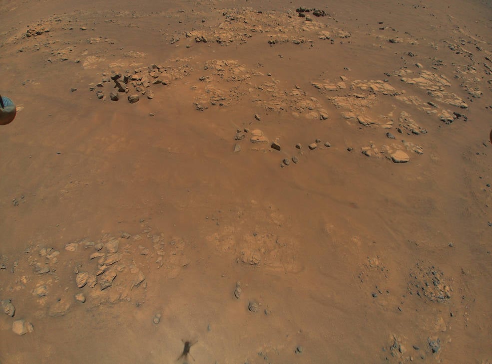 Imagens do Ingenuity ajudam cientistas a planejar novas missões em Marte