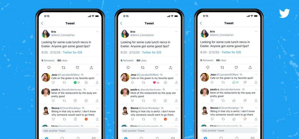 Twitter testa botão de dislike para usuários do app no iPhone