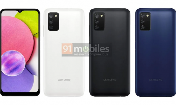 Samsung Galaxy A03 tem configurações reveladas antes do lançamento