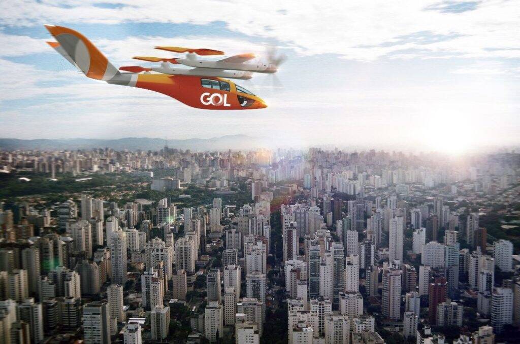 Gol terá serviço aéreo com 'carros voadores' no Brasil