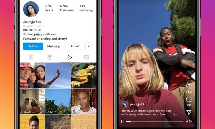 Instagram combina IGTV e vídeos do feed