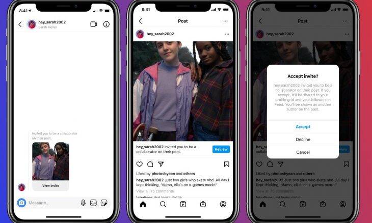 Instagram vai permitir posts colaborativos e também pelo PC