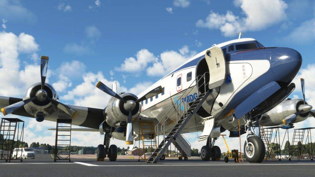 Douglas DC-6 está disponível para o Microsoft Flight Simulator