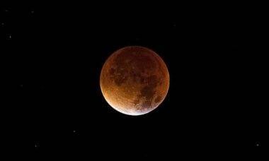 Eclipse lunar parcial. Foto: Pixabay