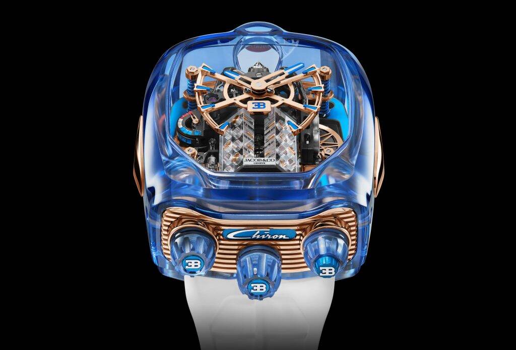 Bugatti Chiron inspira novo relógio de R$ 7,6 milhões