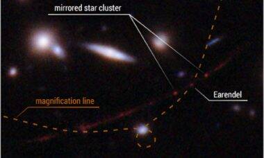 Hubble identifica Earendel, estrela mais distante já vista da Terra
