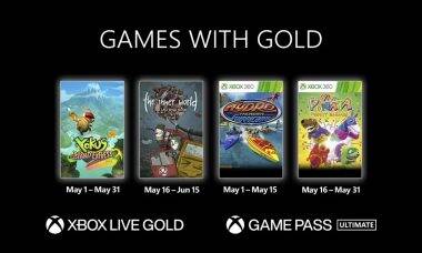 Microsoft confirma jogos do Xbox Games with Gold para maio