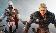 Ezio e Eivor, de Assassin's Creed, chegam ao Fortnite