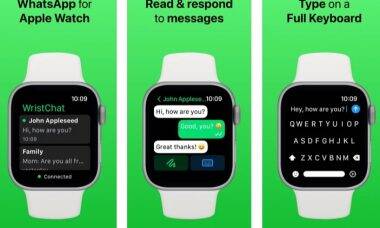 App leva WhatsApp completo para o Apple Watch; saiba como