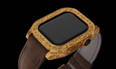 Caviar mostra Apple Watch feito de ouro