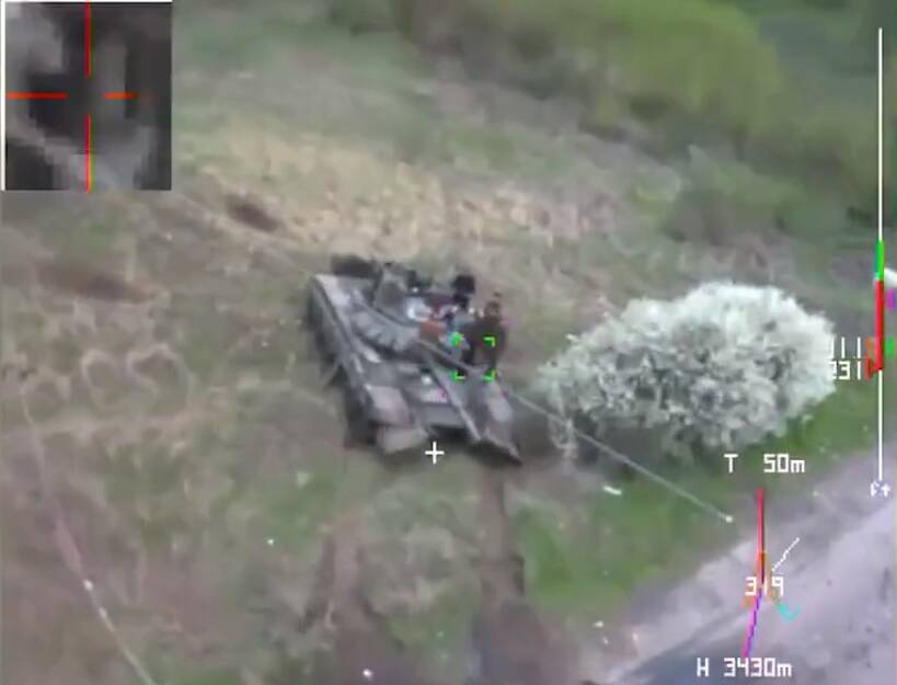 Ucrânia divulga vídeo de drone kamikaze usado contra russos