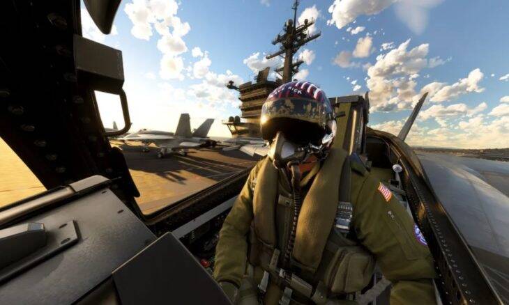 Microsoft Flight Simulator: expansão Top Gun já está disponível