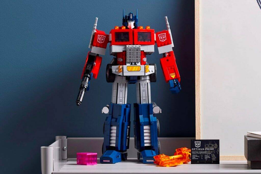 Optimus Prime de 'Transformers' ganha set Lego