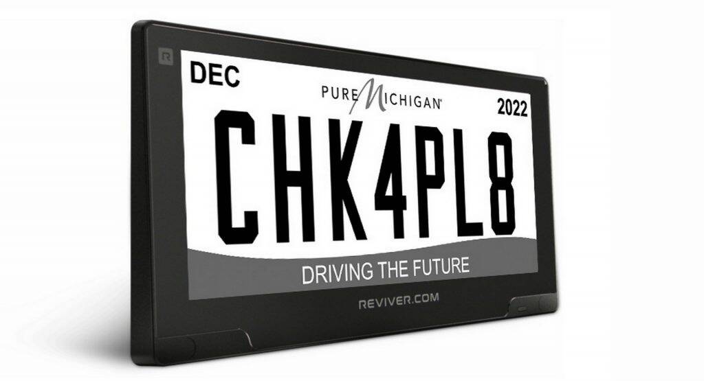 Michigan passa a permitir uso de placas automotivas digitais
