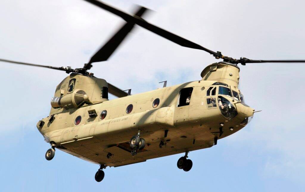 Argentina negocia compra de helicópteros Boeing CH-47 Chinook