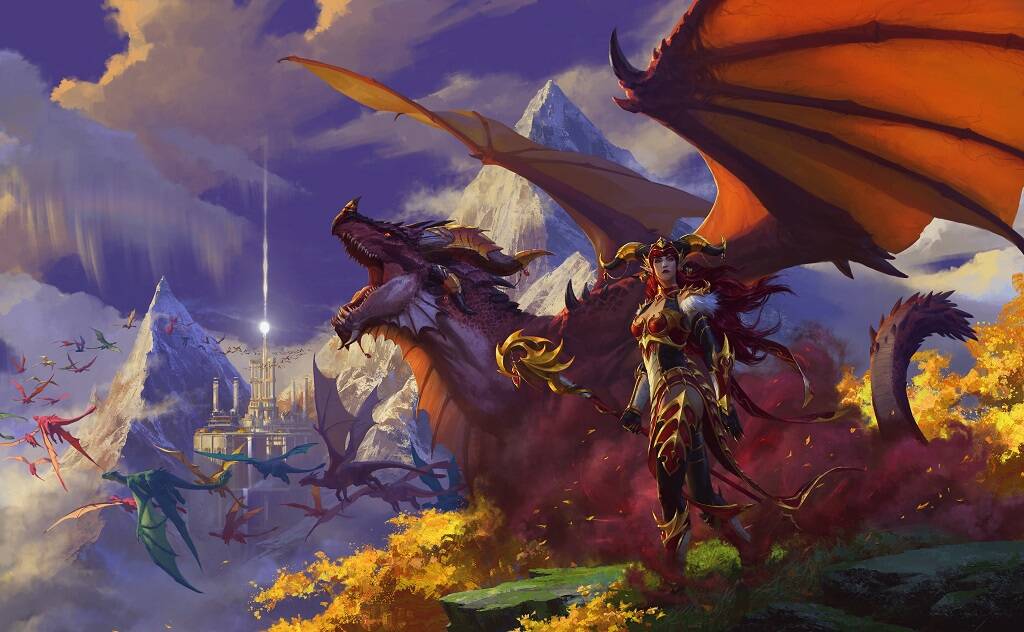 World of Warcraft: expansão Dragonflight está disponível para compra antecipada